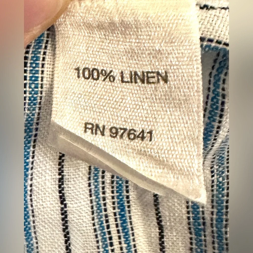 J. Jill Love Linen tiered blouse - Picture 8 of 9